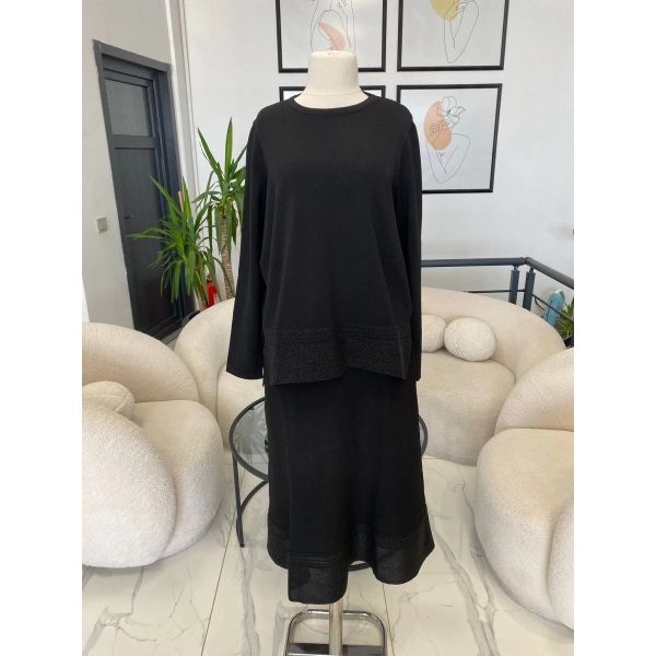 NURCAN ÇETİN SİMLİ ETEKLİ TAKIM