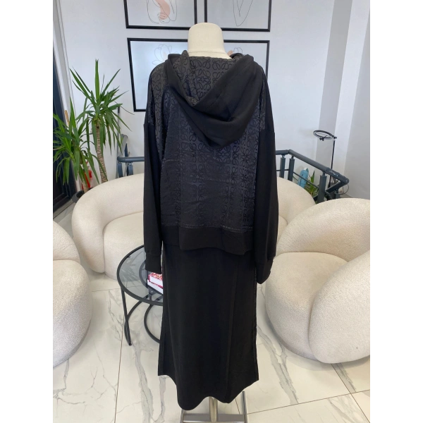 NUSS DESENLİ EŞOFMAN ETEK TAKIM