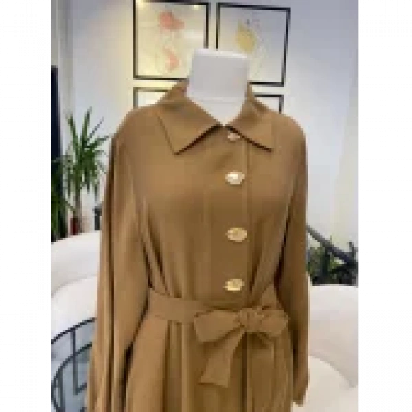 Nuss düğme detaylı elbise