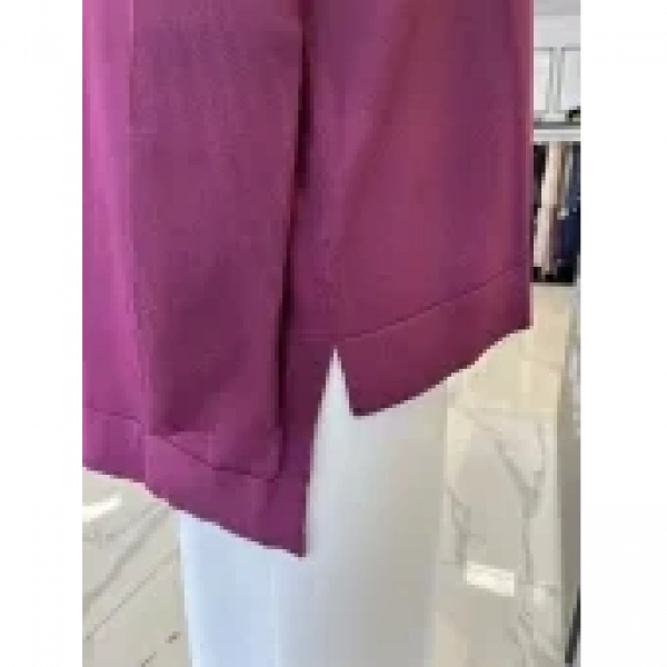 Nuss Düz Triko Tunik