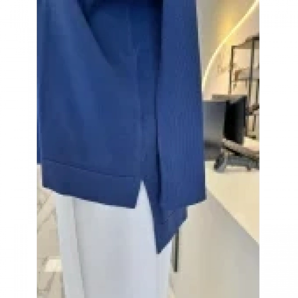 Nuss Düz Triko Tunik