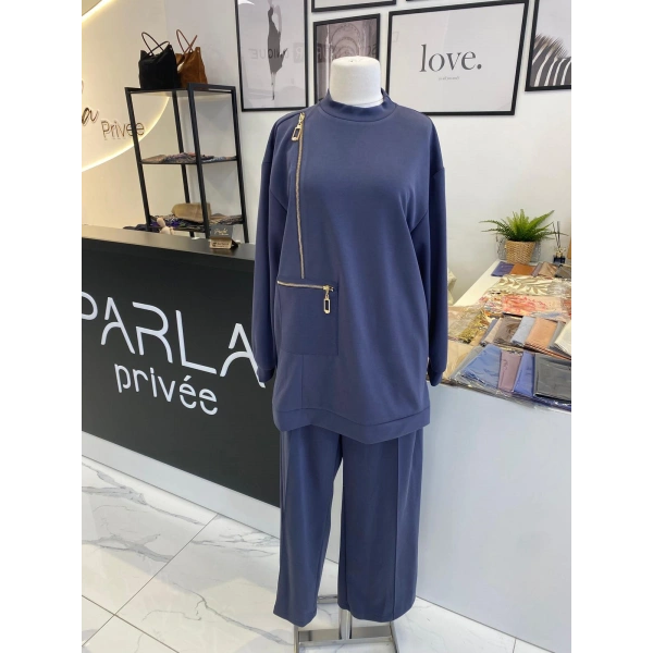 NUSS FERMUAR DETAYLI TAKIM