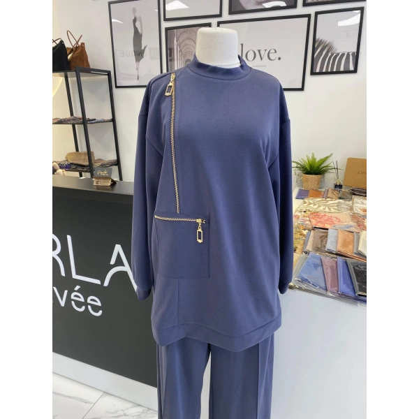 NUSS FERMUAR DETAYLI TAKIM