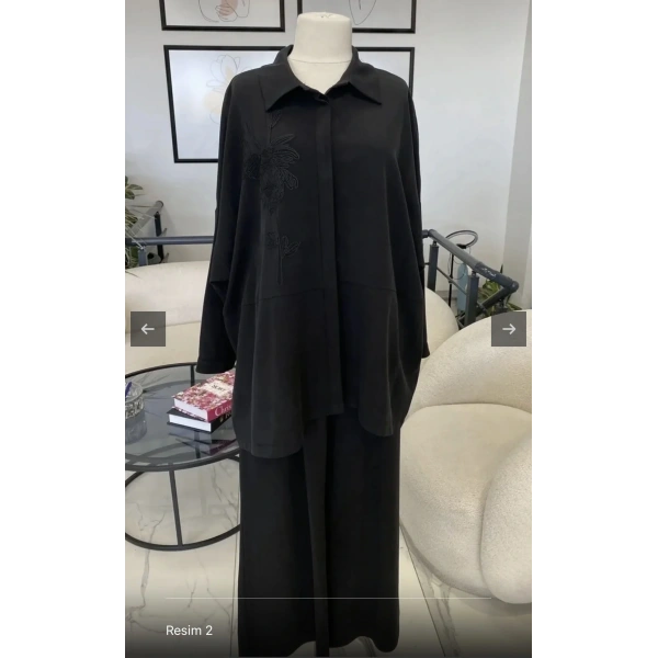 Nuss kabartma detaylı takım