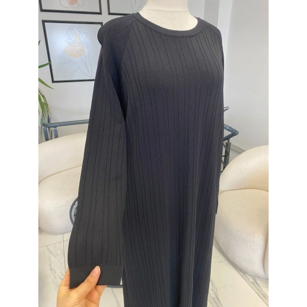 Nuss Kendinden Desenli Elbise