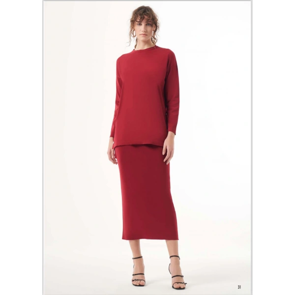 NUSS TRİKO KALEM ETEK