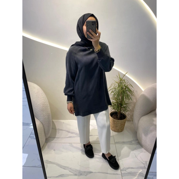 NUSS DÜZ CUPRA TUNİK