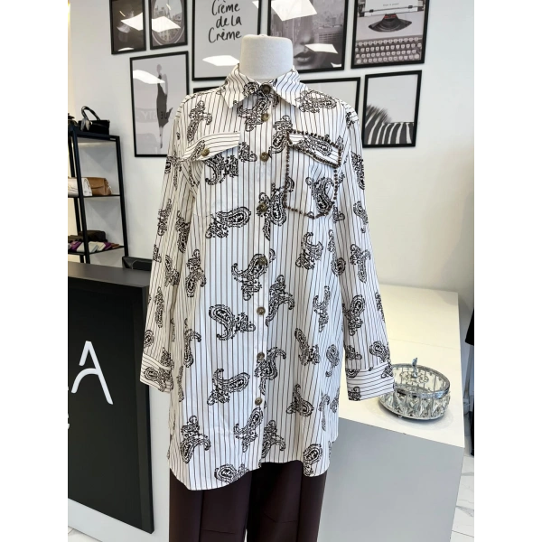 Orhan Store Desenli & Çizgili Gömlek