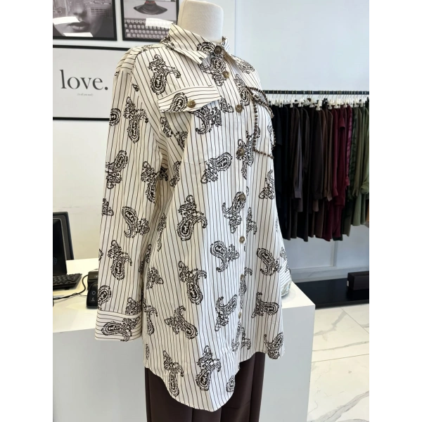 Orhan Store Desenli & Çizgili Gömlek