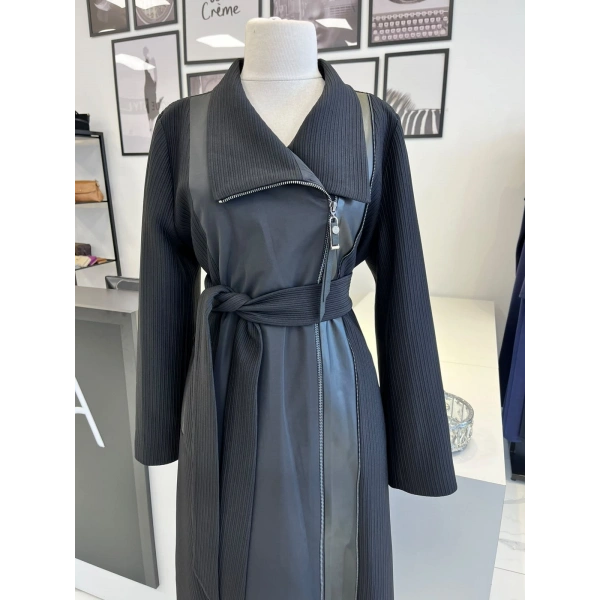 Orhan Store Fermuarlı Siyah Kap