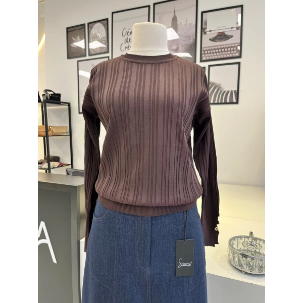 Orhan Store Fitilli Triko Tunik