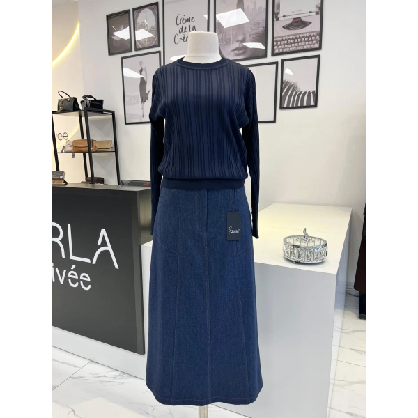 Orhan Store Fitilli Triko Tunik