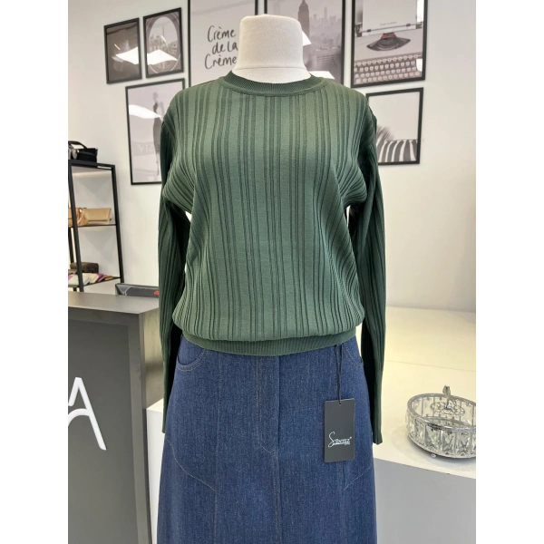 Orhan Store Fitilli Triko Tunik