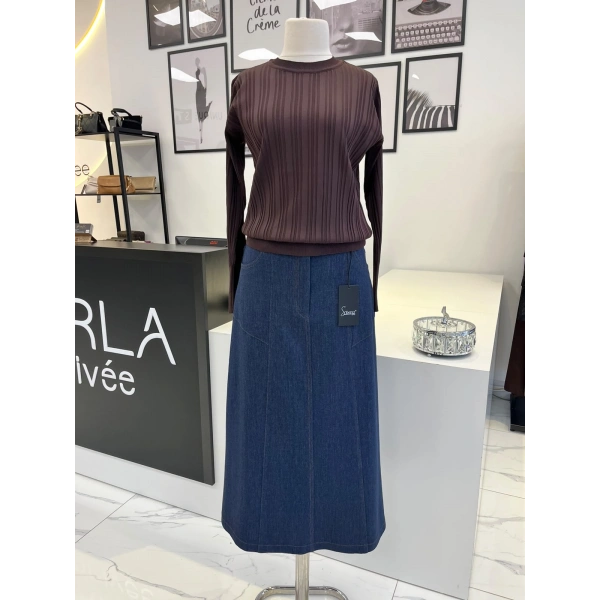 Orhan Store Fitilli Triko Tunik