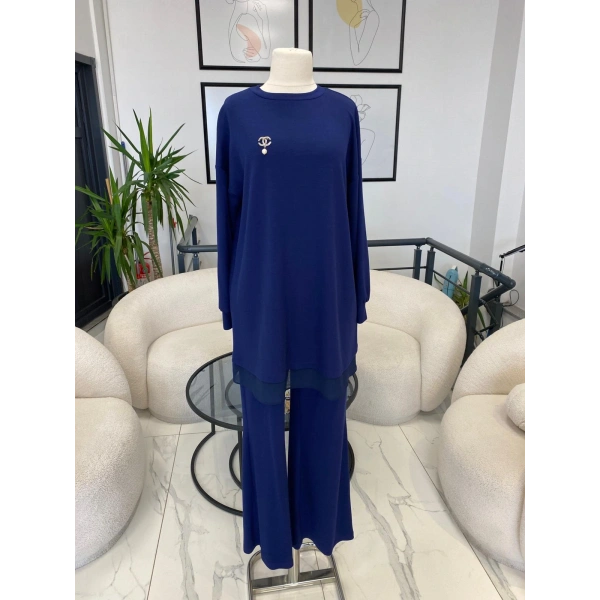 ORHAN STORE LACİVERT İKİLİ TAKIM