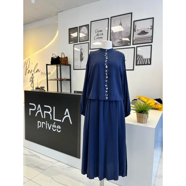 Parla Deniz Kabuğu Etekli Takım