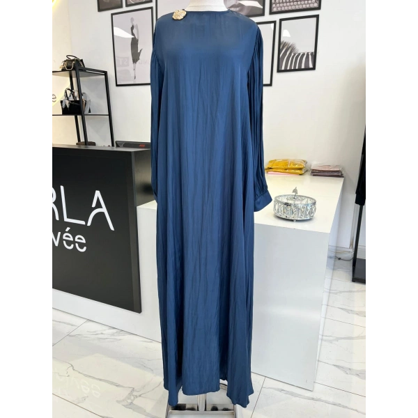 Pearly Collection Broş Detaylı Elbise