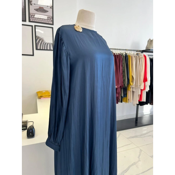 Pearly Collection Broş Detaylı Elbise