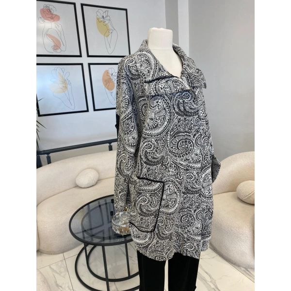 RED SHOW Ceket siyah-beyaz