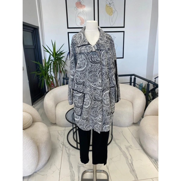 RED SHOW Ceket siyah-beyaz