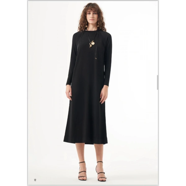 REGLAN KOL NUSS ELBİSE