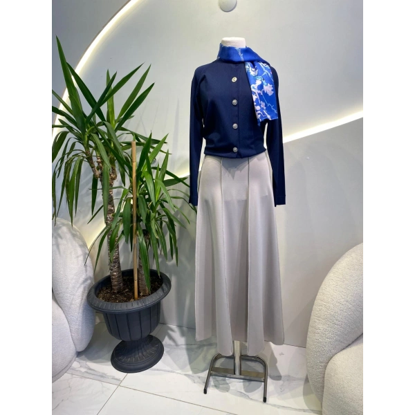 SAFİR PARÇALI ÇAN ETEK