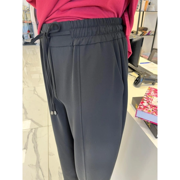 Sentez Elegance Beli Lastikli Pantolon