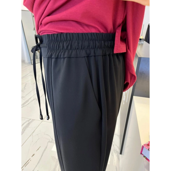 Sentez Elegance Beli Lastikli Pantolon