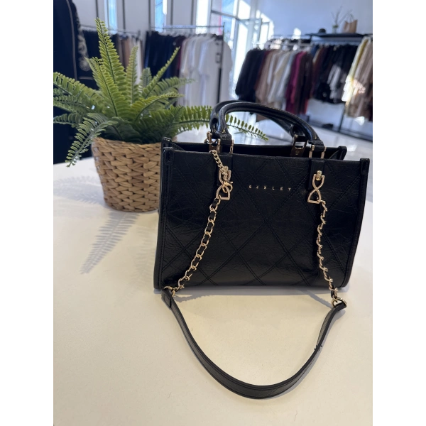 Sisley Mini Detaylı Büyük Çanta