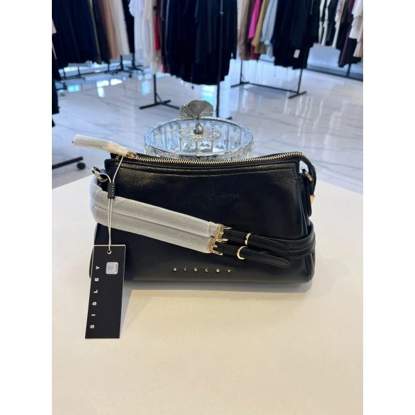 Sisley Kemer Detaylı Mini Aksesuarlı Çanta