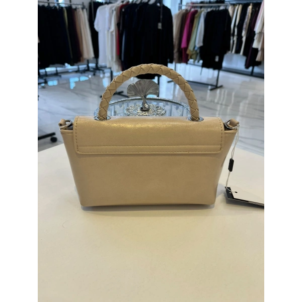Sisley Örgü Saplı Mini El & Omuz Çantası