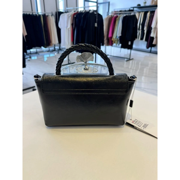 Sisley Örgü Saplı Mini El & Omuz Çantası