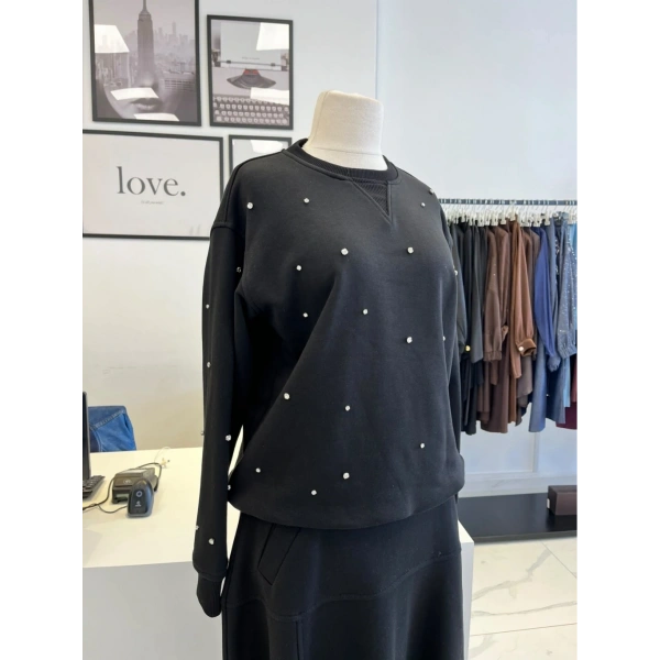 Wennora Taşlı Sweat