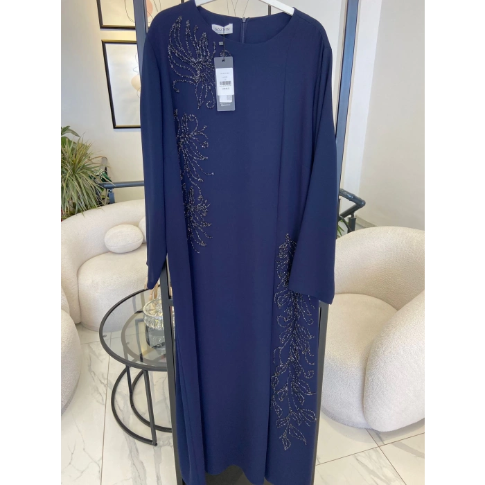 gaze lacivert elbise