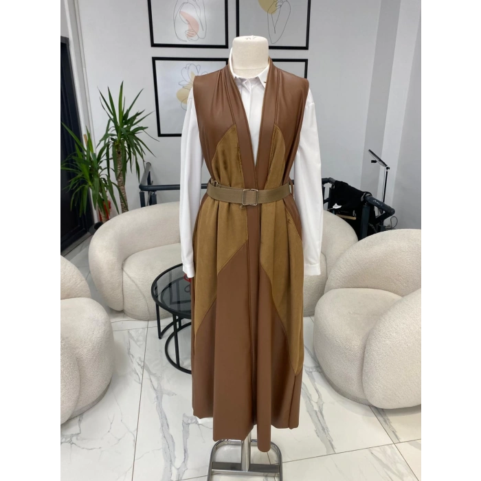 nurcan çetin 25268 deri yelek