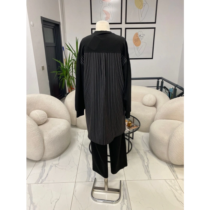 NURCAN ÇETİN ÇİZGİLİ İKİLİ TAKIM