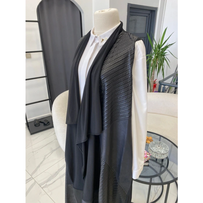 NURCAN ÇETİN SİYAH YELEK