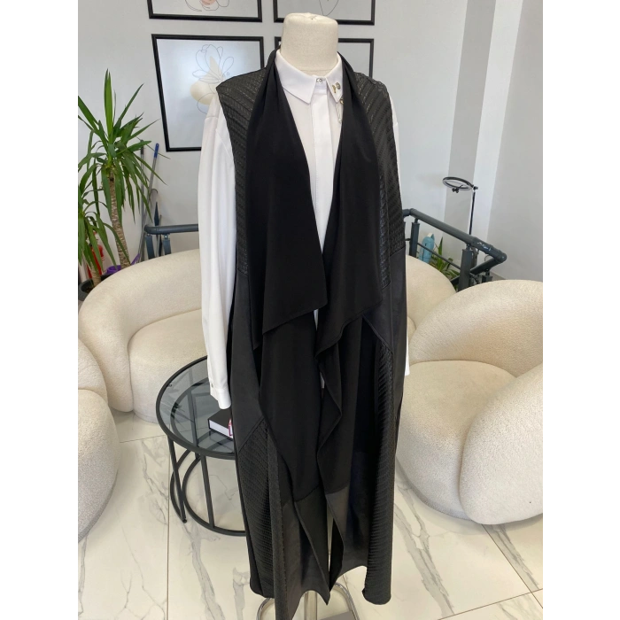 NURCAN ÇETİN SİYAH YELEK