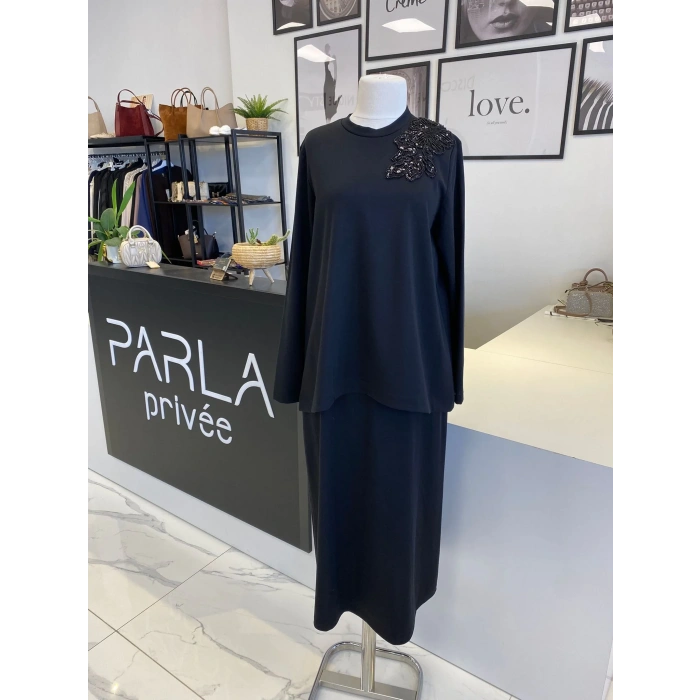 NURCAN ÇETİN TAŞ İŞLEMELİETEKLİ TAKIM