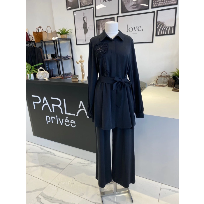 nuss çiçek detaylı takım