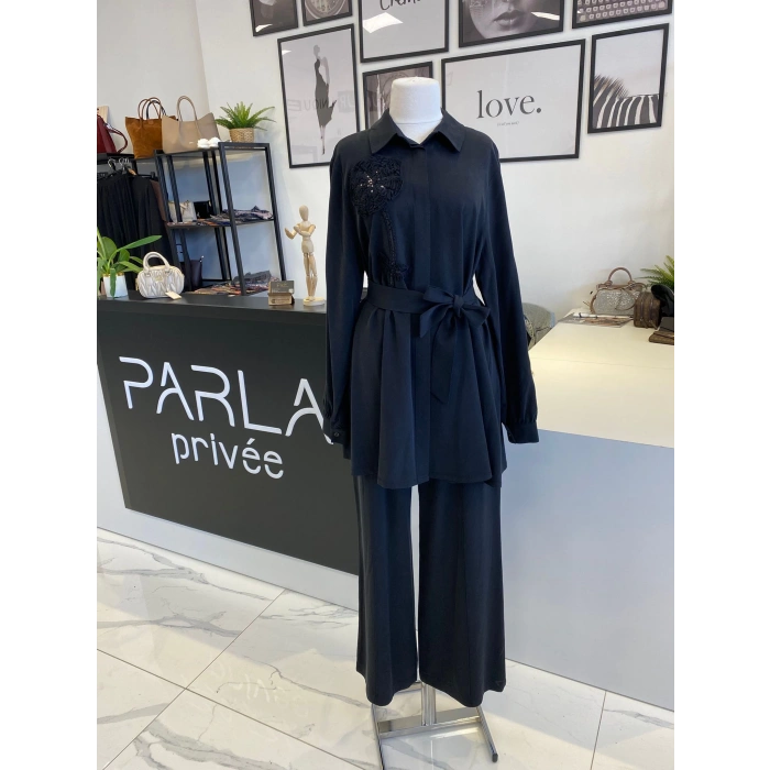 nuss çiçek detaylı takım