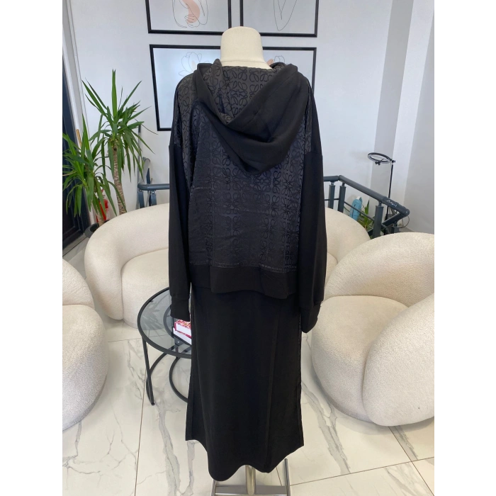 NUSS DESENLİ EŞOFMAN ETEK TAKIM