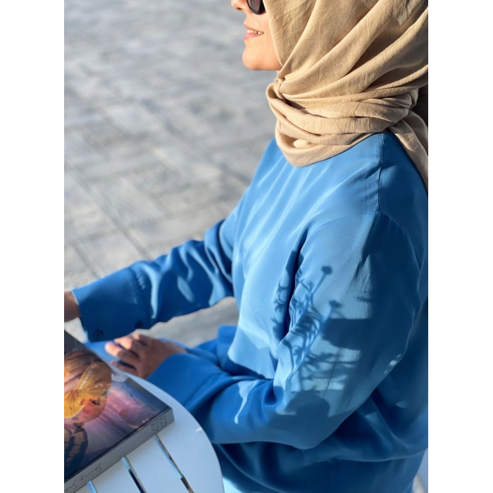 Nuss Pantolonlu Takım Saks