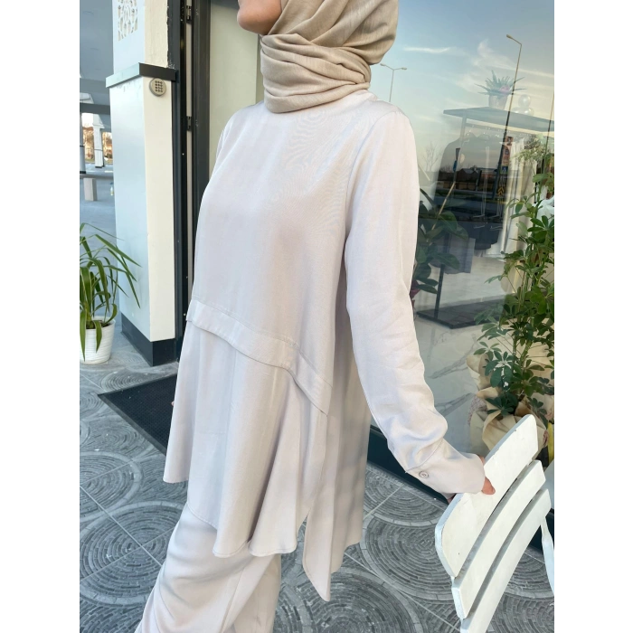 Nuss Pantolonlu Takım Taş