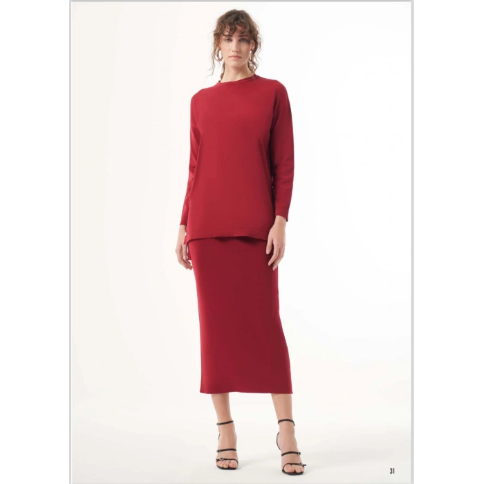 NUSS TRİKO KALEM ETEK