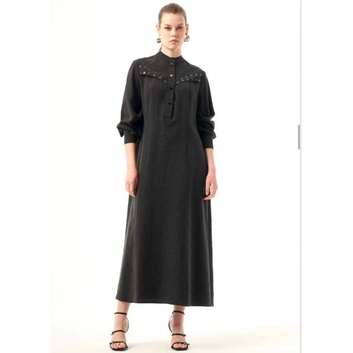 Nuss Zımba Detaylı Elbise