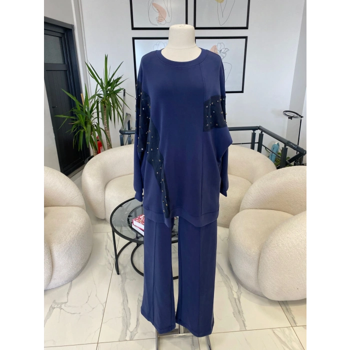 NUSS ZIMBA DETAYLI EŞOFMAN TAKIM