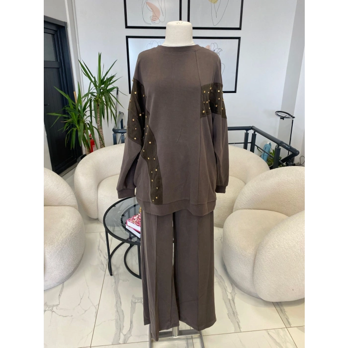 NUSS ZIMBA DETAYLI EŞOFMAN TAKIM