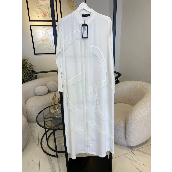 RED SHOW PARDESÜ beyaz şifon