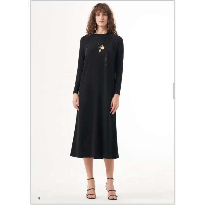 REGLAN KOL NUSS ELBİSE